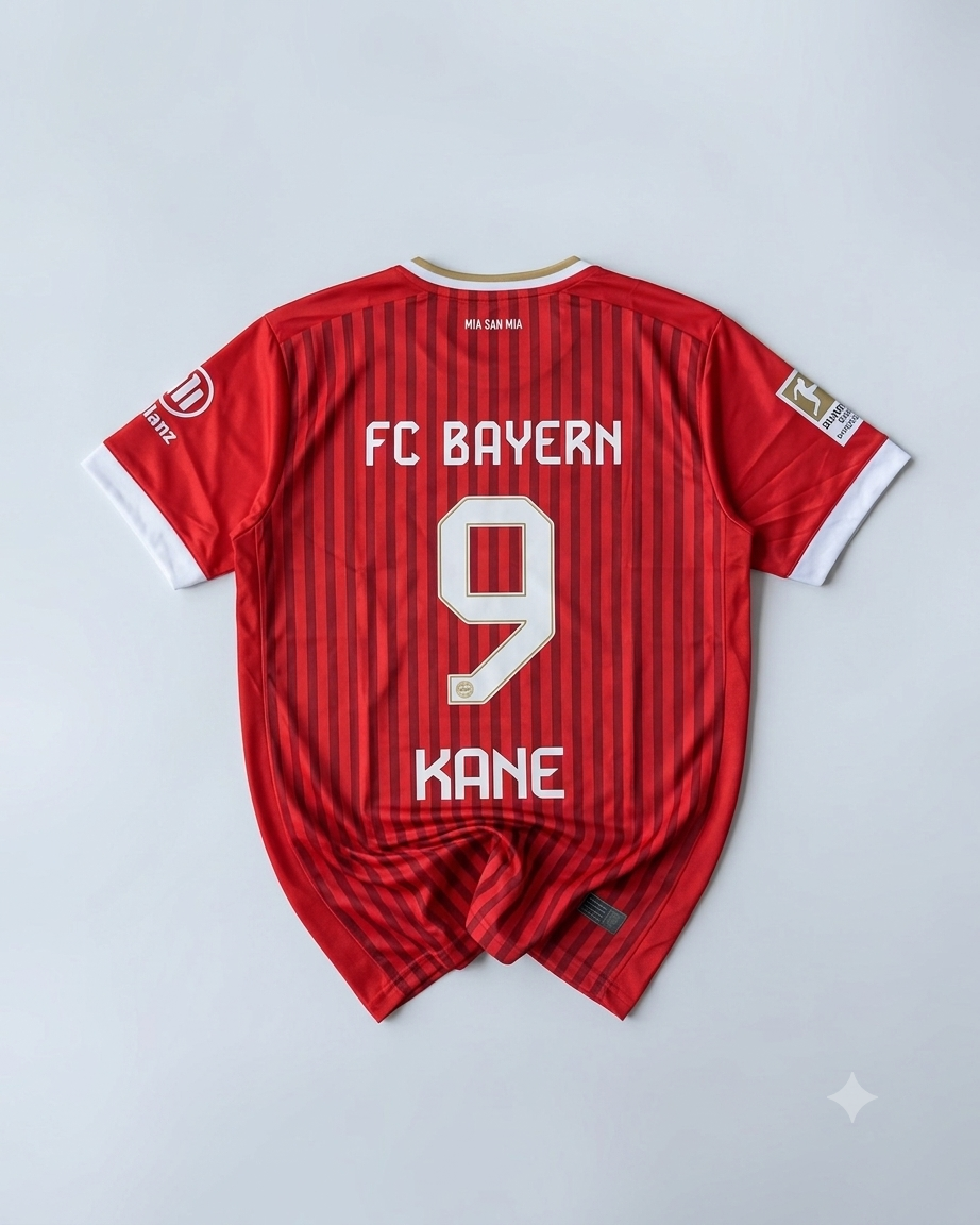 FC Bayern Munchen 26/27 Home | Embroidery Half Sleeves
