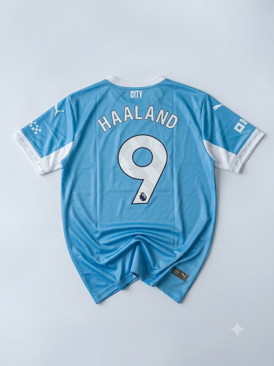 Man City 26/27 Home | Embroidery Half Sleeves