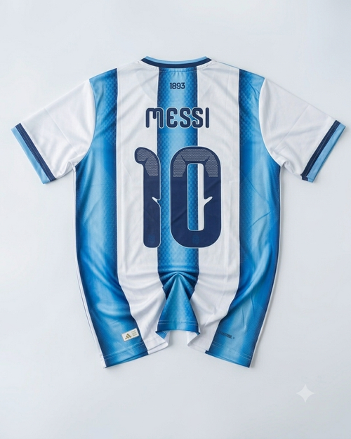 Argentina Home Kit 2026 | Embroidery Half Sleeves