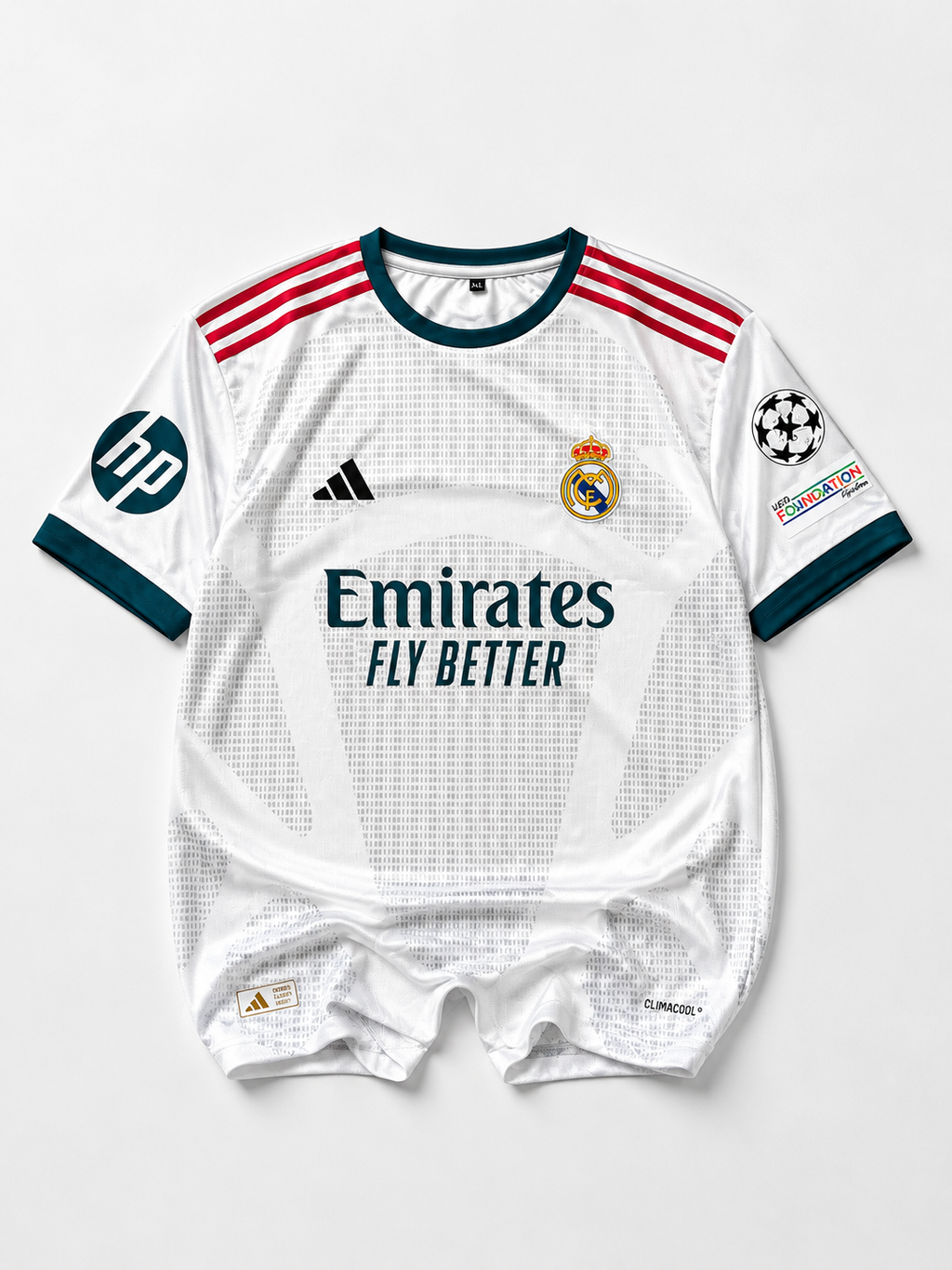 Real Madrid 26/27 Home | Embroidery Half Sleeves