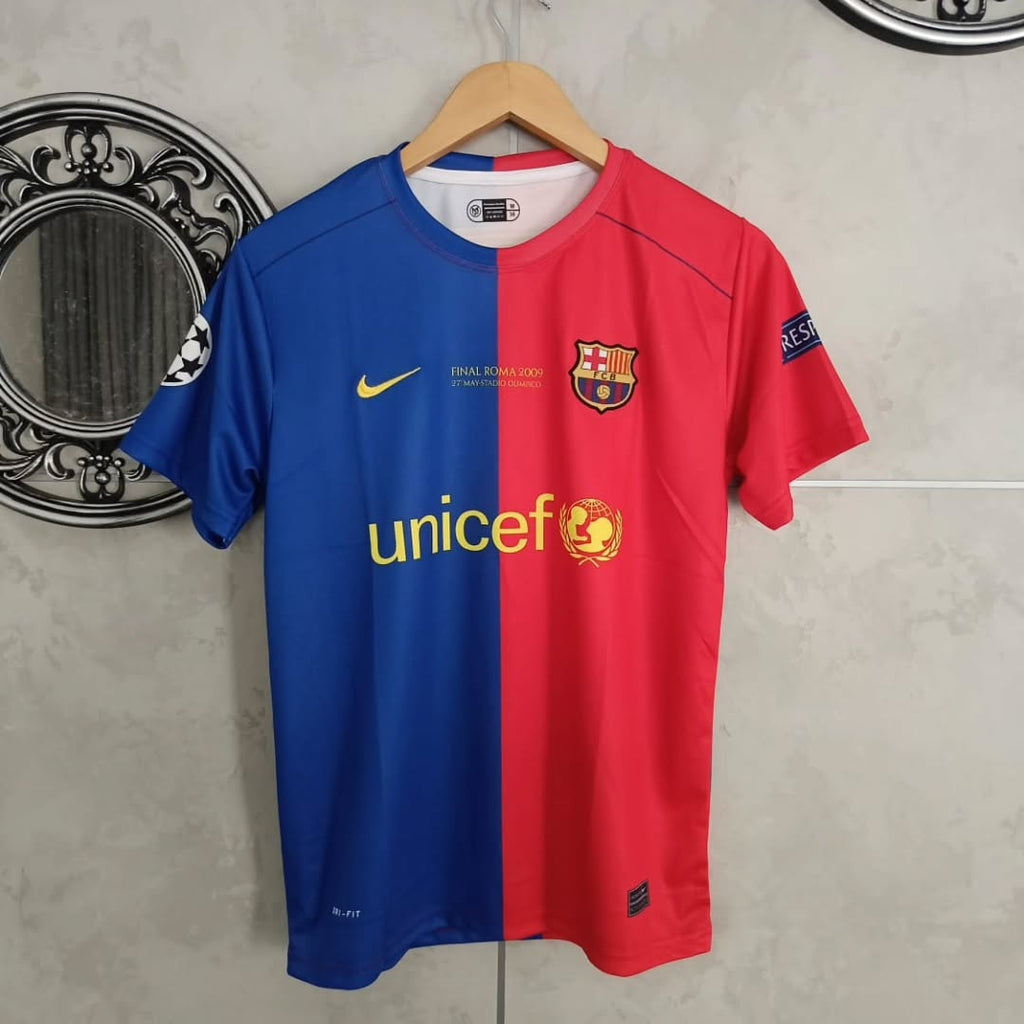 FC BARCELONA 2008-09 MESSI HOME KIT PREMIUM EMBROIDERY