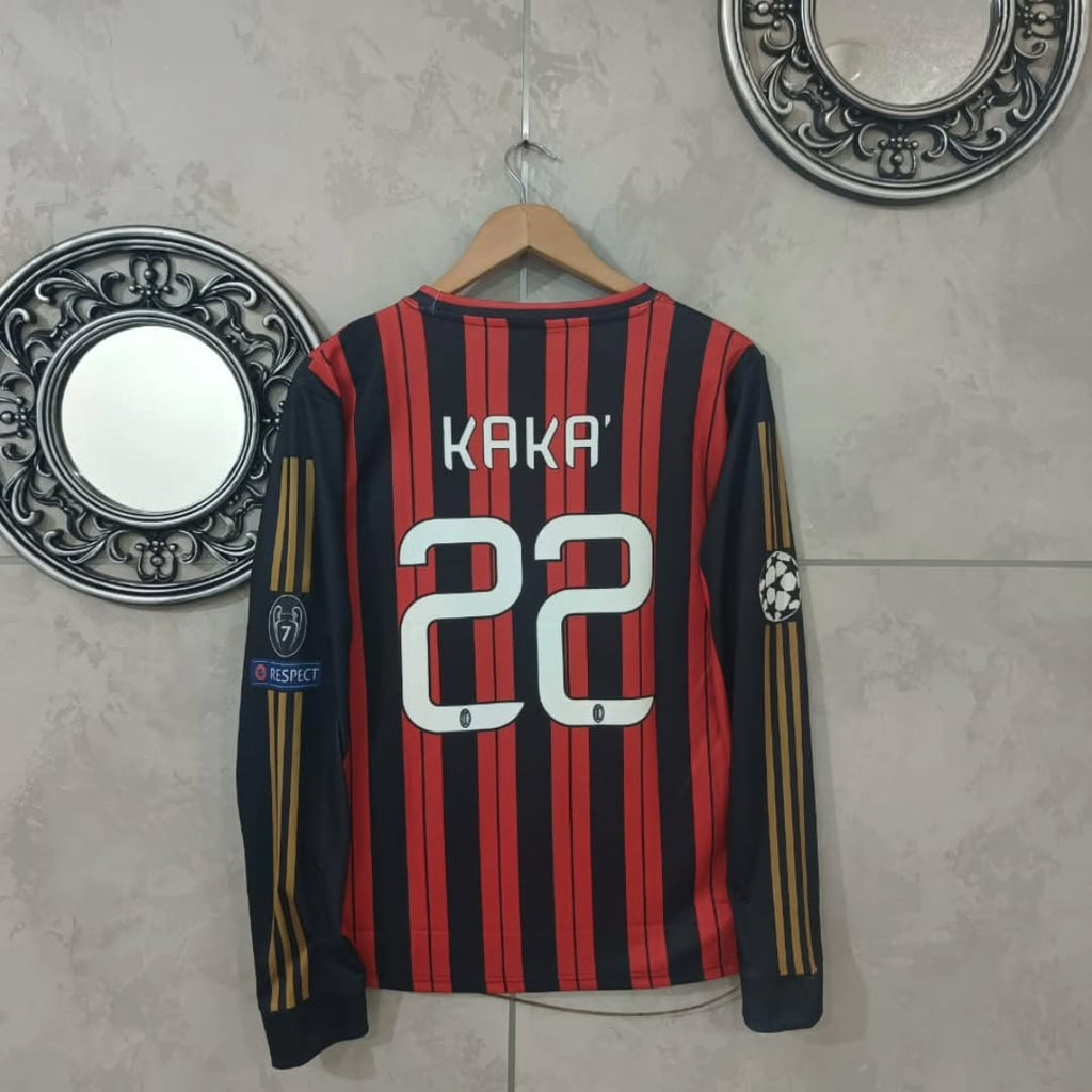 AC MILAN KAKA 2013-14 HOME KIT PREMIUM EMBROIDERY