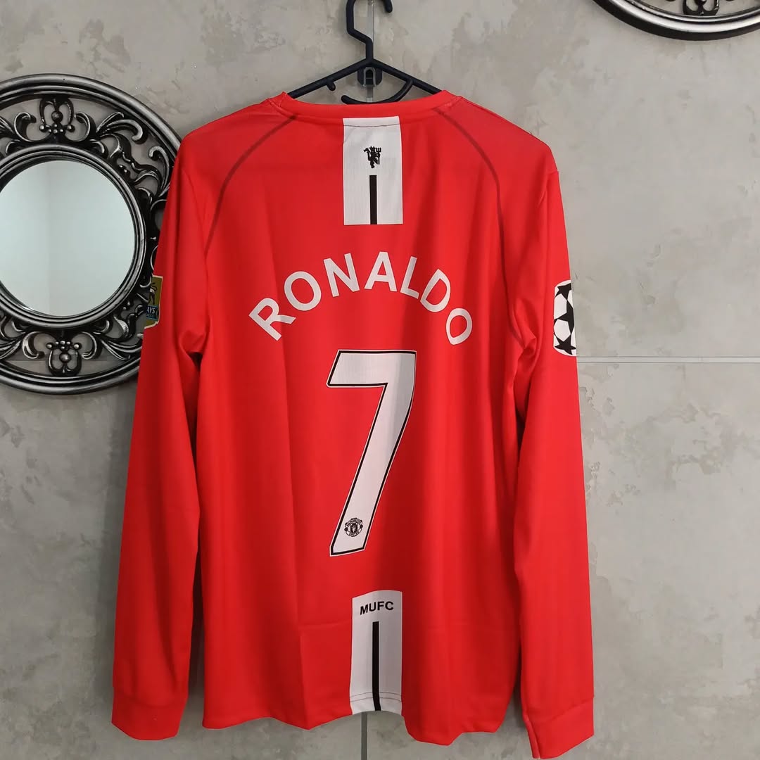 AIG RONALDO MAN UNITED 2008 FULL SLEEVE EMBROIDERY