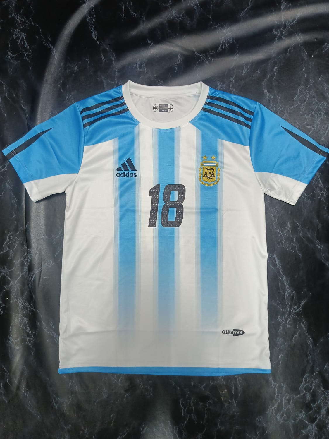 VINTAGE MESSI ARGENTINA KIT PREMIUM EMBROIDERY