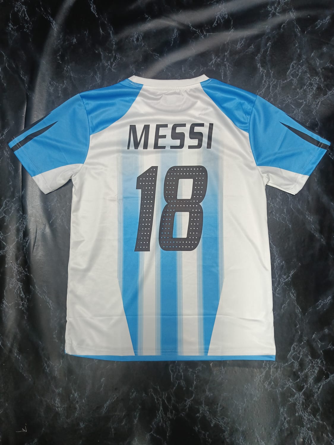 VINTAGE MESSI ARGENTINA KIT PREMIUM EMBROIDERY