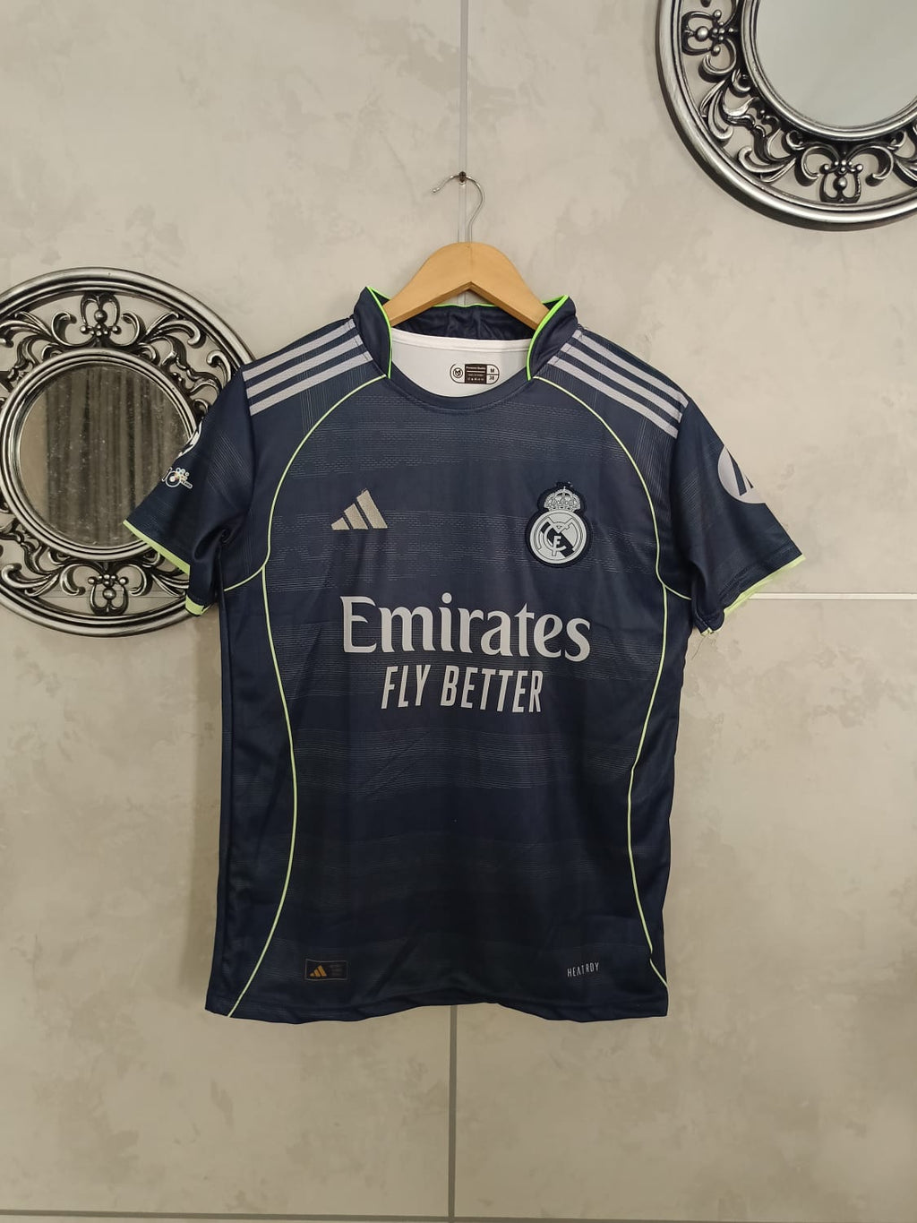 REAL MADRID 2025-26 AWAY KIT PREMIUM EMBROIDERY