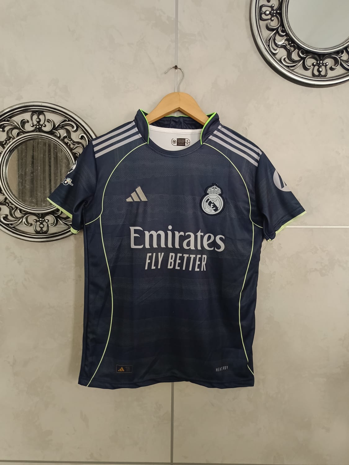 REAL MADRID 2025-26 AWAY KIT PREMIUM EMBROIDERY