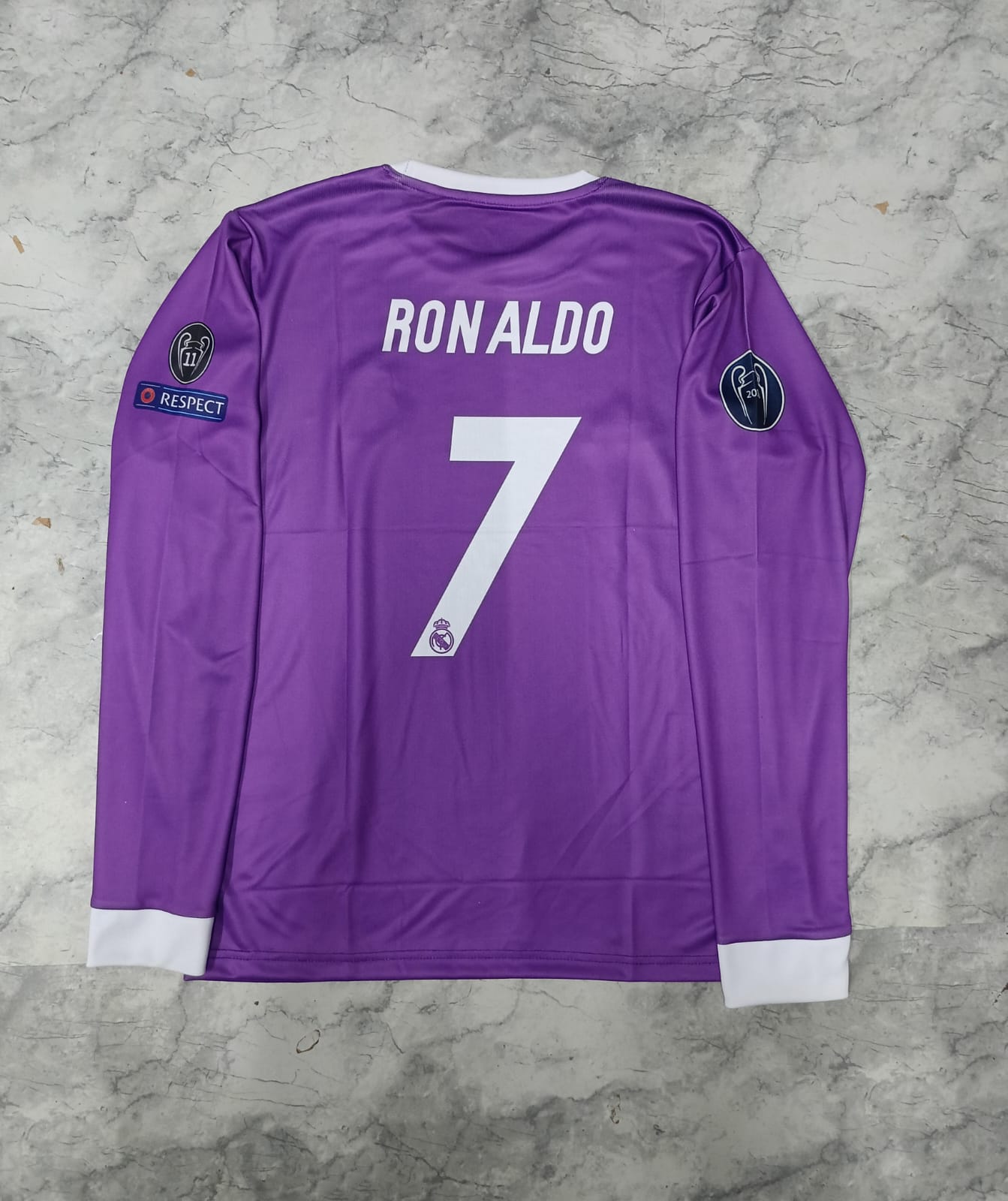 REAL MADRID 2017 UCL FINAL KIT PREMIUM EMBROIDERY