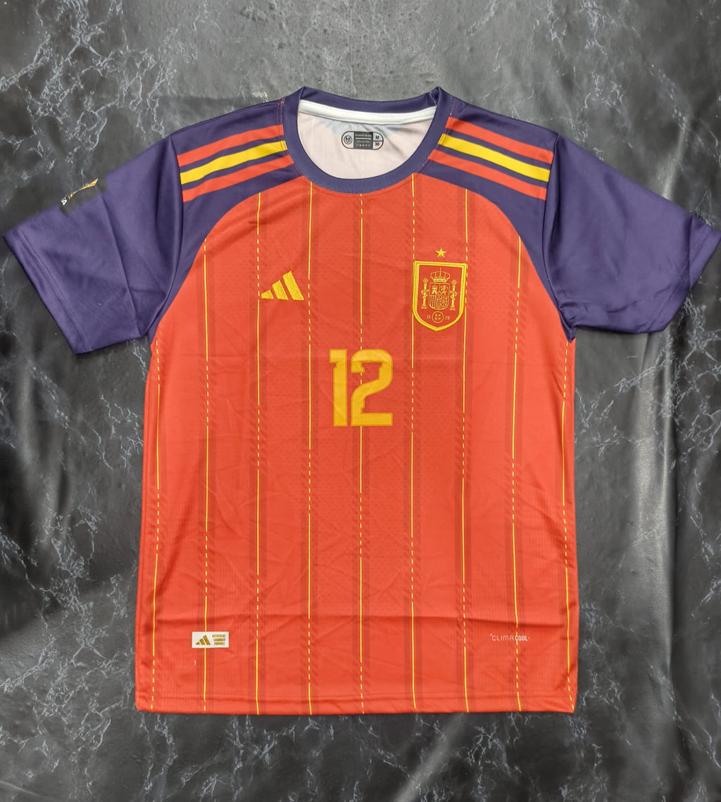 2026 SPAIN WORLDCUP HOME KIT PREMIUM EMBROIDERY