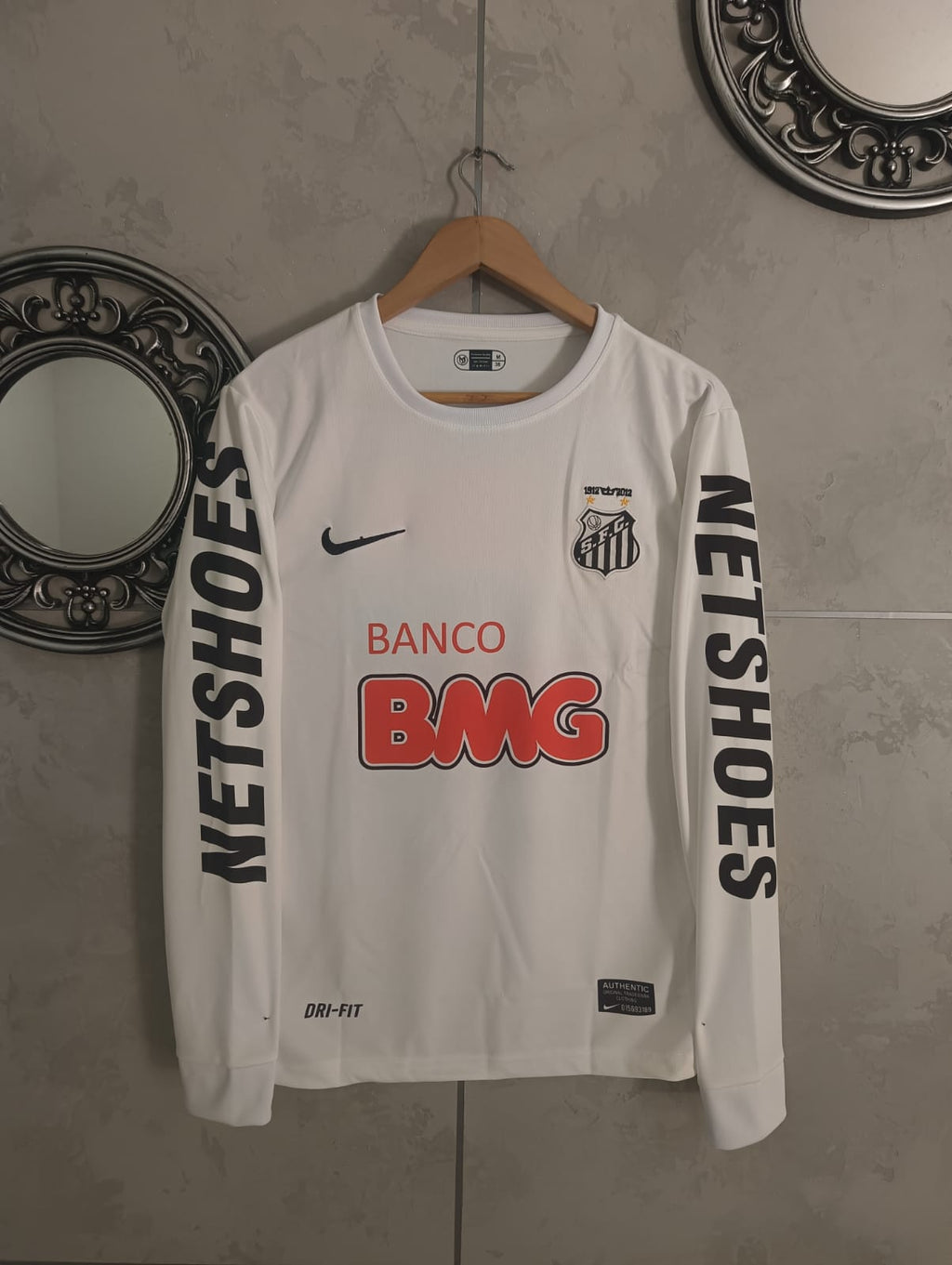 SANTOS FC 2011-12 HOME KIT PREMIUM EMBROIDERY