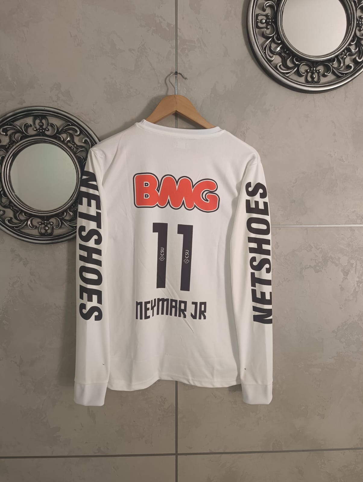 SANTOS FC 2011-12 HOME KIT PREMIUM EMBROIDERY