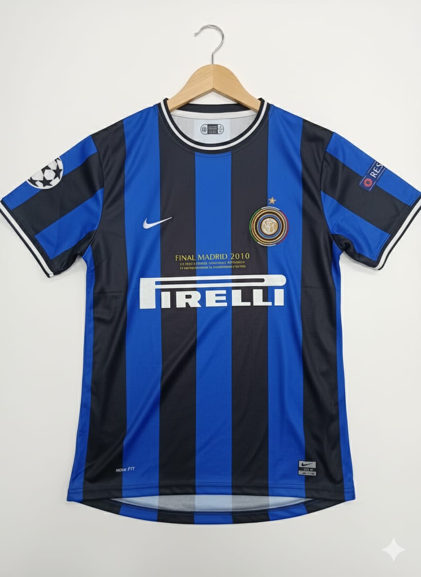 INTER MILAN 2009-10 HOME KIT PREMIUM EMBROIDERY