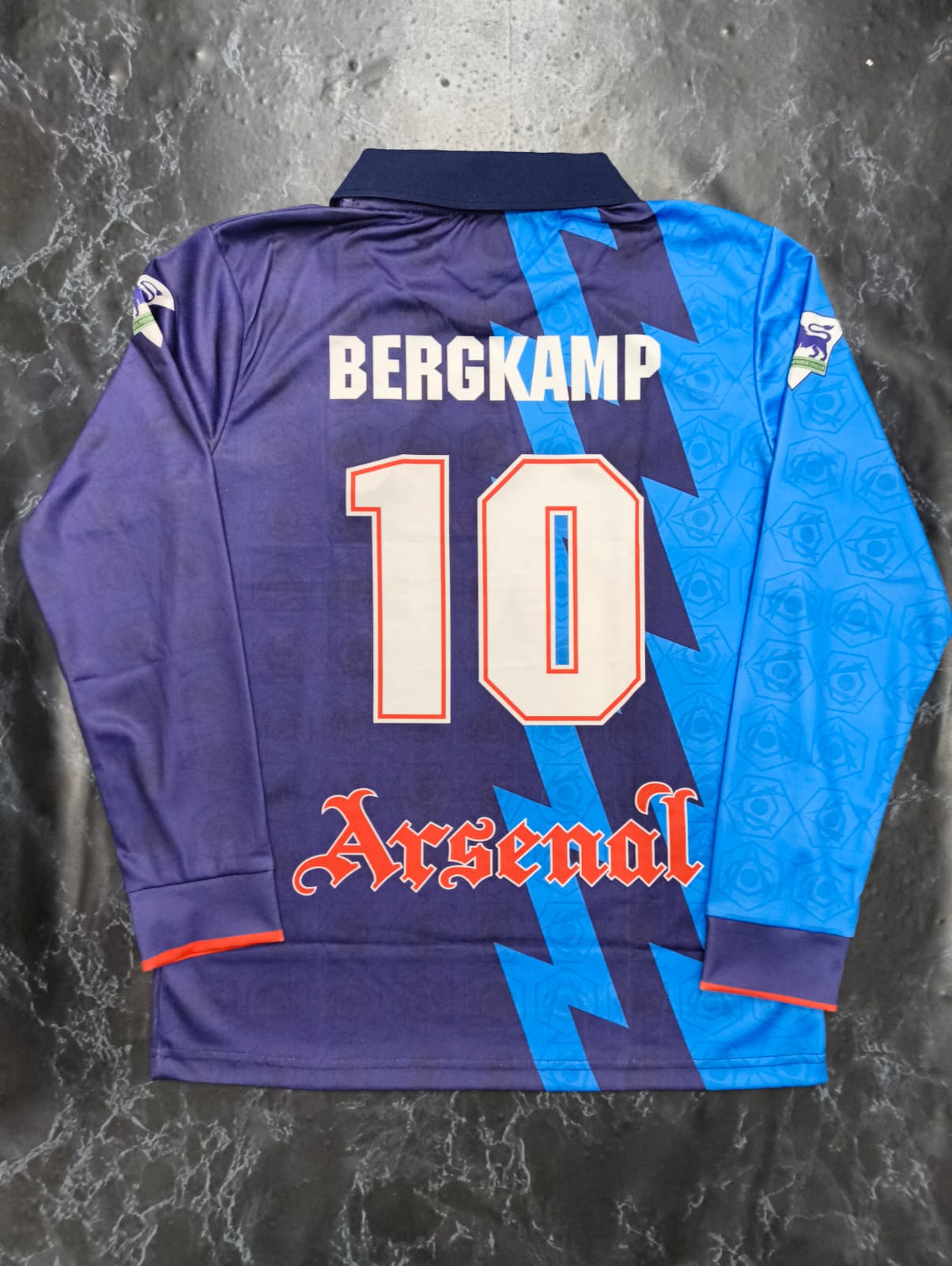 VINTAGE RETRO 1995-96 ARSENAL FC AWAY KIT PREMIUM EMBROIDERY