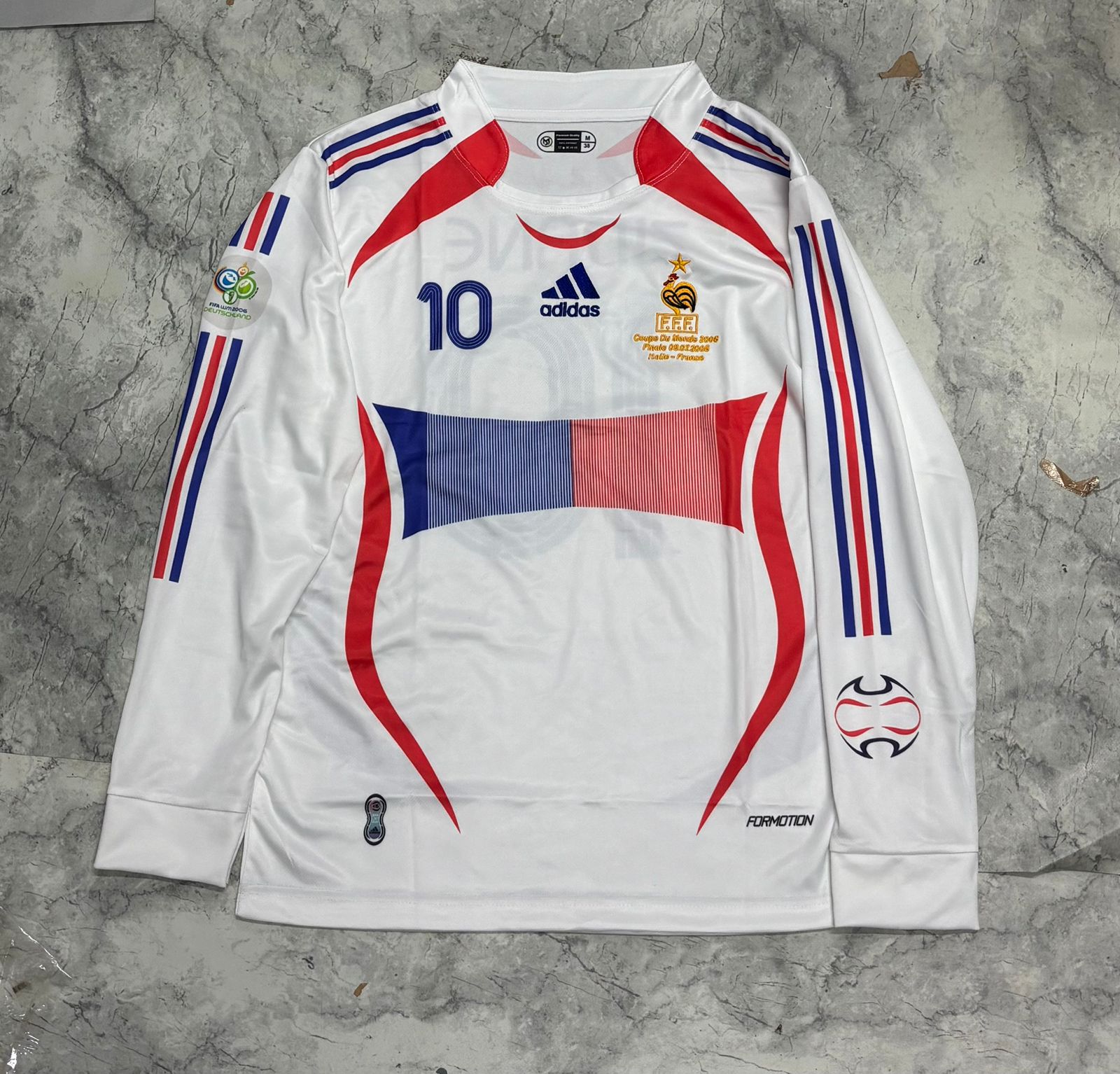 2006 WORLD CUP FRANCE AWAY KIT PREMIUM EMBROIDERY