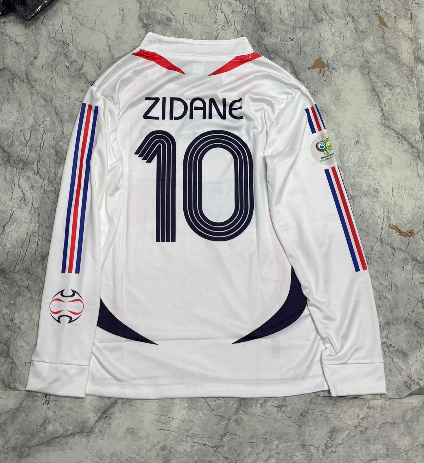 2006 WORLD CUP FRANCE AWAY KIT PREMIUM EMBROIDERY