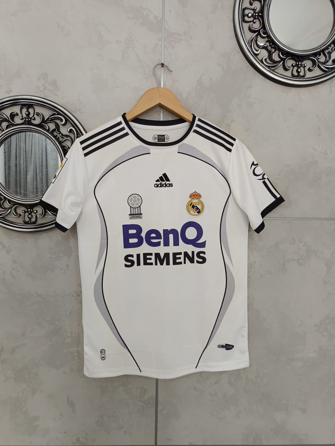 REAL MADRID 2006-07 HOME KIT PREMIUM EMBROIDERY