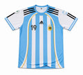 Argentina Messi #19 | Embroidery Half Sleeve