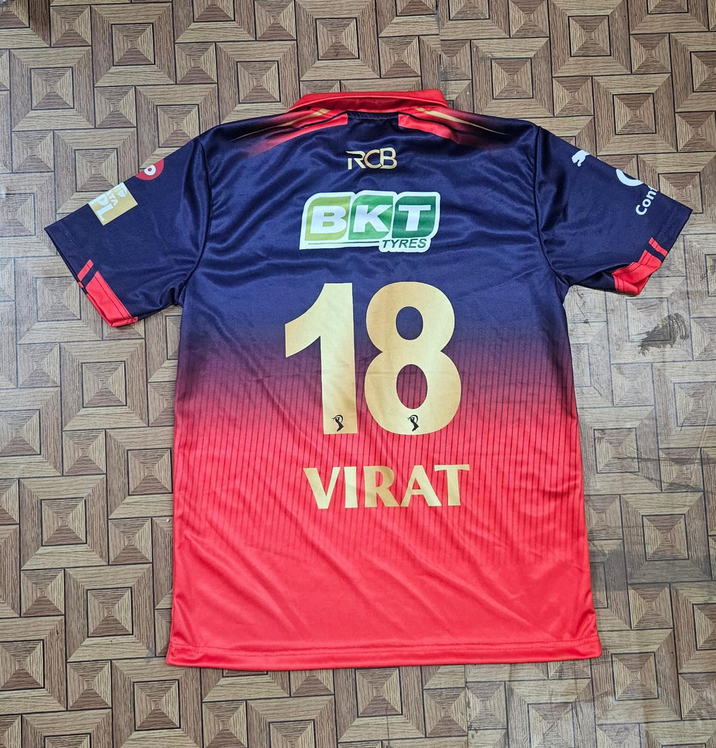 RCB IPL NEW SEASON 2026 PREMIUM EMBROIDERY