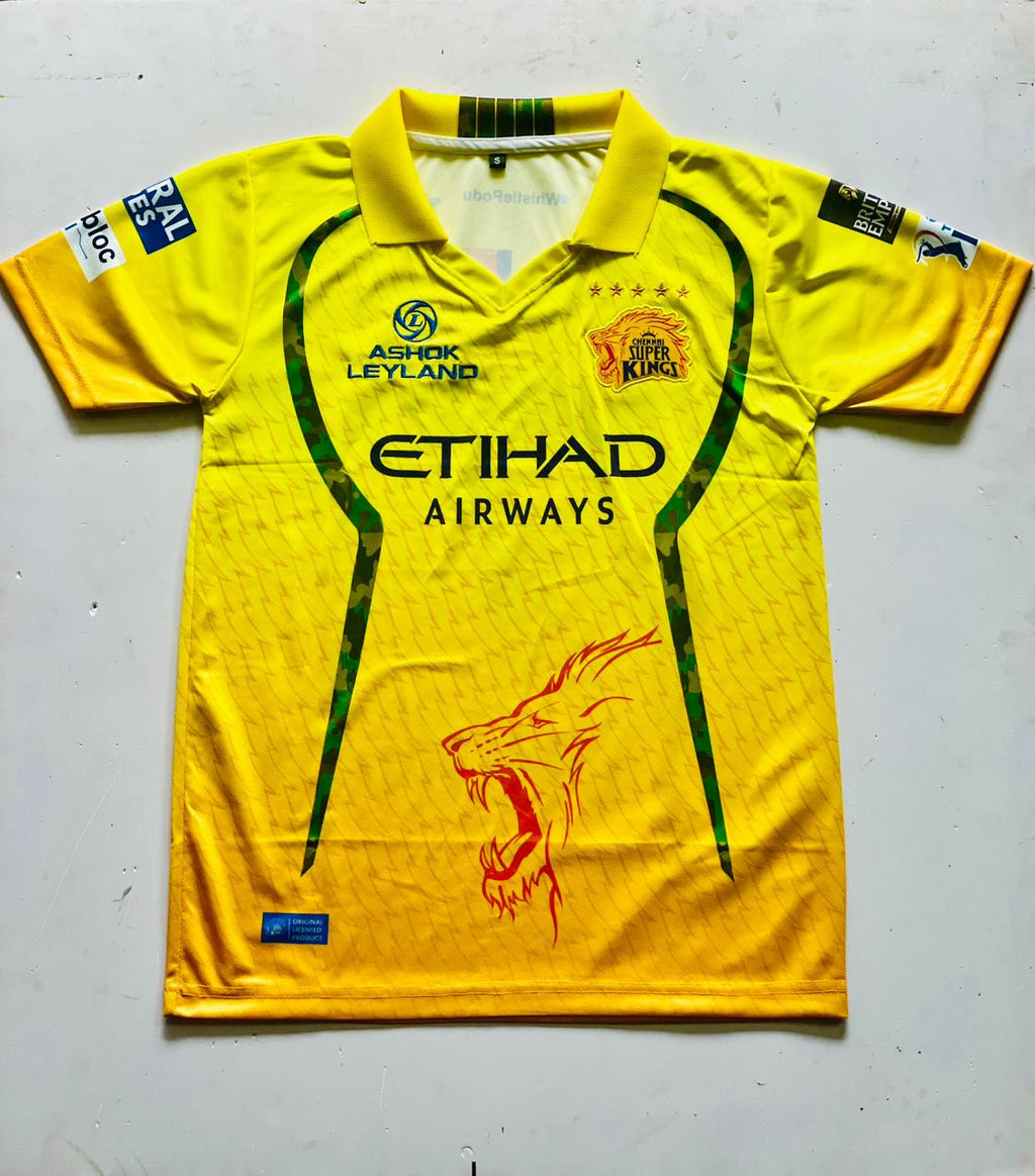 CSK IPL NEWSEASON 2026 PREMIUM EMBROIDERY