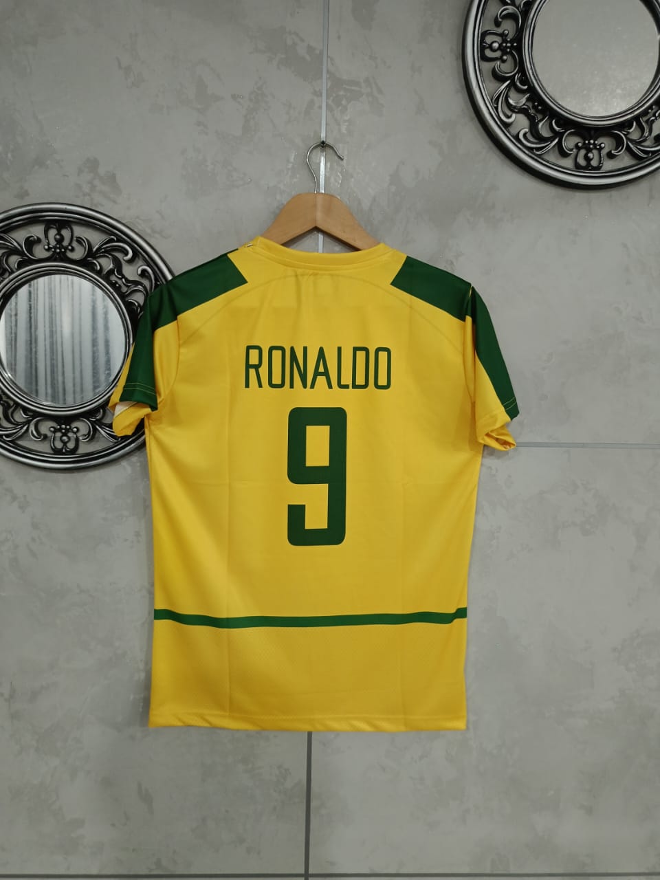 RETRO BRAZIL 2002 WORLDCUP PREMIUM EMBROIDERY