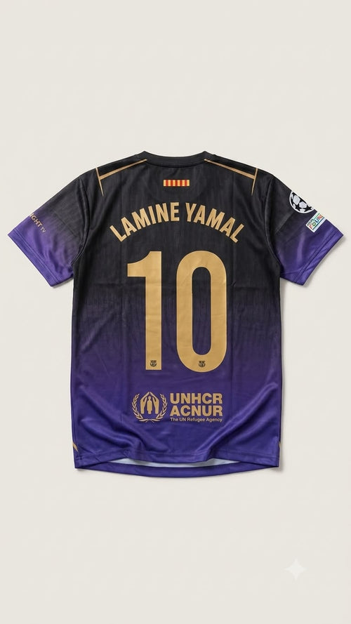 Barcelona 26/27 Away | Embroidery Half Sleeves