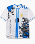MESSI RETRO KIT | EMBROIDERY HALF SLEEVE
