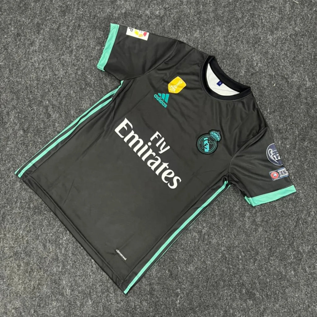 REAL MADRID 2017-18 AWAY KIT PREMIUM EMBROIDERY