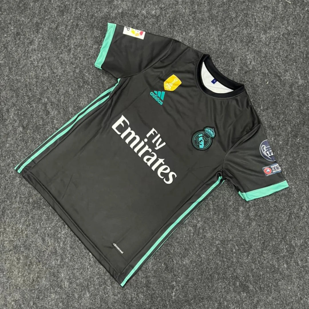 REAL MADRID 2017-18 AWAY KIT PREMIUM EMBROIDERY