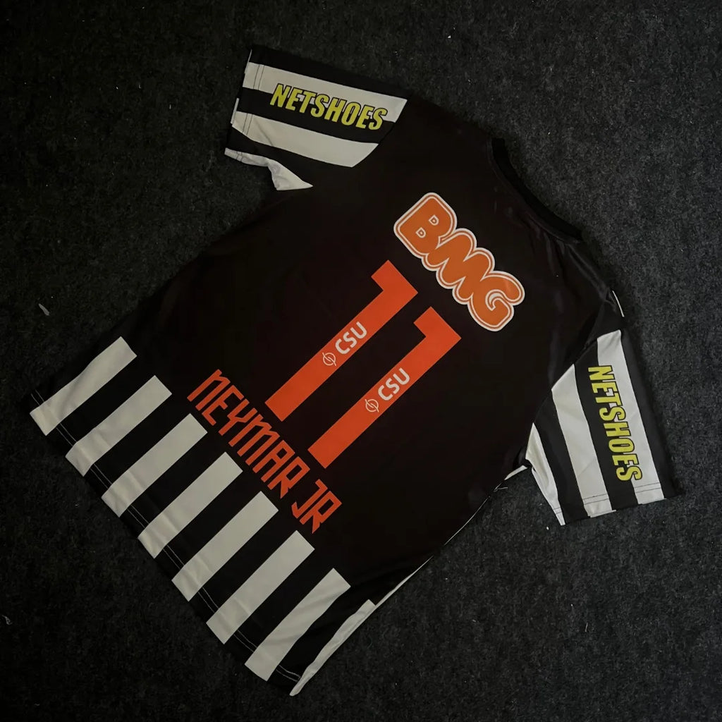 SANTOS FC NEYMAR 2011-12 AWAY KIT PREMIUM EMBROIDERY